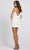 Ieena Duggal - 49107 Ruffle Ornate V-Neck Sheath Dress Prom Dresses