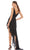 Ieena Duggal - 49487I Sleeveless Asymmetrical Hem Gown Special Occasion Dress