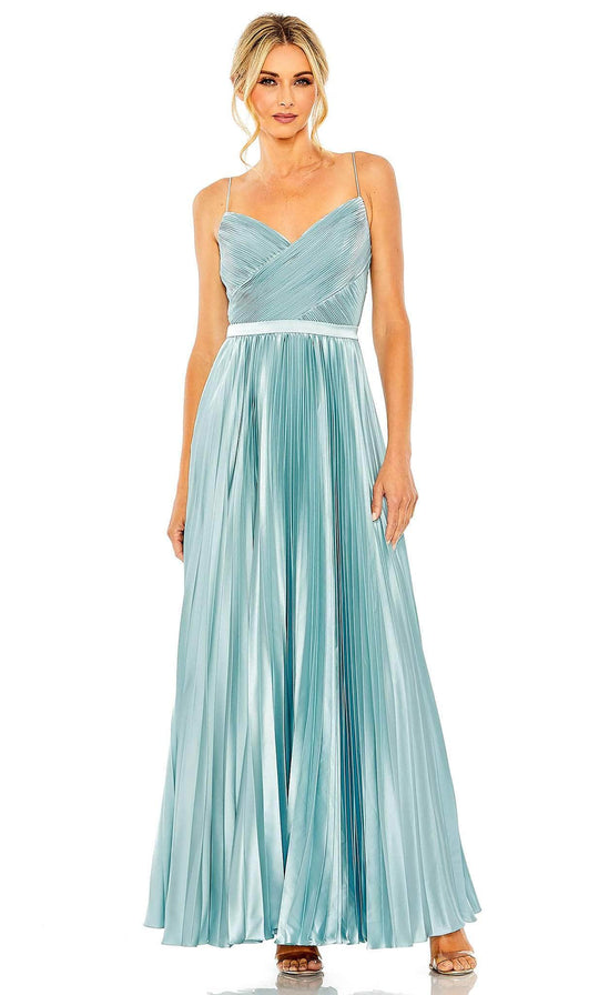 Ieena Duggal 49715 - Wrapped Sleeveless Evening Dress