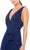 Ieena Duggal - 55283 Draping Waist High Slit Dress Evening Dresses
