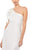 Ieena Duggal - 55387I Bow Draped One Shoulder Dress Cocktail Dresses