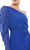 Ieena Duggal - 55409I One Shoulder Draped Sheath Dress Special Occasion Dress