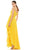 Ieena Duggal - 55412I Spaghetti Strap High Low Chiffon Dress Maxi Dresses
