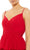 Ieena Duggal - 55416I Tiered High Slit A-Line Dress Evening Dresses