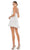 Ieena Duggal - 55417I V Neck Fresh Baby Doll Dress Holiday Dresses