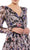 Ieena Duggal - 55423I Long Sleeve Floral A-Line Dress Special Occasion Dress