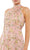 Ieena Duggal - 55436I High Halter Ruched Floral Dress Holiday Dresses