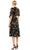 Ieena Duggal 55625 - Short Bishop Sleeved Midi Dress Cocktail Dresses
