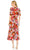 Ieena Duggal 55626 - Floral Print Chiffon Dress Cocktail Dresses