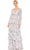 Ieena Duggal 55815 - V-Neck Prom Dress Prom Dresses