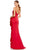 Ieena Duggal - 67815 Plunging V Neck Dress Evening Dresses