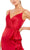 Ieena Duggal - 67815 Plunging V Neck Dress Evening Dresses