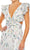 Ieena Duggal 68077 - Ruffled Sleeveless Deep V-neck Long Dress Special Occasion Dress