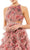 Ieena Duggal 9153 - Ruffled Floral Short Halter Dress Cocktail Dresses