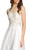 Illusion Back Long A-Line Prom Dress Prom Dresses