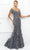 Ivonne D 118D12W - Embroidered Off-Shoulder Evening Dress Prom Dresses