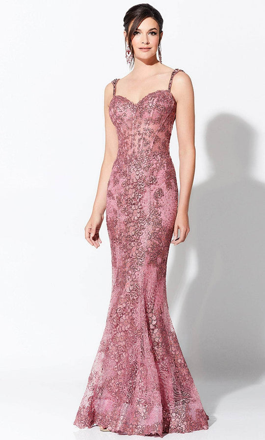 Ivonne D 119D41 - Sweetheart Beaded Lace Mother of the Bride Dress