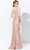 Ivonne D 120D01W - Scallop Neckline Formal Gown Prom Dresses