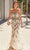 Ivonne D 120D06W - Beaded Strapless Evening Gown Evening Dresses 16W / Vanilla