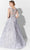 Ivonne D 122D61W - Illusion Neck Formal Gown Evening Dresses