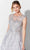 Ivonne D 122D61W - Illusion Neck Formal Gown Evening Dresses