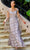 Ivonne D 122D65W - Trumpet-Fitting Floral Laced Gown Evening Dresses