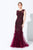 Ivonne D by Mon Cheri - 116D31 Dress Special Occasion Dress 4 / Merlot
