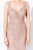 Ivonne D by Mon Cheri - 120D01 Lace Embroidered V-Neck Dress Mother of the Bride Dresses