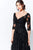 Ivonne D by Mon Cheri - 120D02 Lace V-Neck A-Line Evening Gown Mother of the Bride Dresses