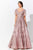 Ivonne D by Mon Cheri - 120D10W Detachable Sleeves Embellished Dress Mother of the Bride Dresses 16W / Dusty Rose