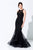 Ivonne D for Mon Cheri - 117D62 Trumpet Gown Evening Dresses 4 / Black