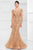 Ivonne D for Mon Cheri - 117D66 Mermaid Gown Mother of the Bride Dresses 4 / Apricot