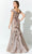 Ivonne D ID919 - Cap Sleeve Lace Prom Gown Evening Dresses