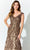 Ivonne D ID923 - Cap Sleeve Beaded Evening Gown Evening Dresses
