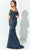 Ivonne D ID927 - Feathered Skirt Formal Gown Evening Dresses