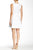 Ivy & Blu by Maggy Boutique - Front Zip Jewel Cocktail Dress S3868M - 1 pc White In Size 4 Available CCSALE 4 / White