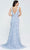 J'Adore Dresses J20029 - Deep V-Neck Beaded Evening Gown Special Occasion Dress