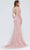 J'Adore Dresses J20029 - Deep V-Neck Beaded Evening Gown Special Occasion Dress