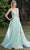J'Adore Dresses J21002 - Lace-Up Back Prom Gown Special Occasion Dress 2 / Mint