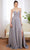 J'Adore Dresses J21007 - Sweetheart Bodice Prom Gown Special Occasion Dress 2 / Grey