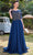 J'Adore Dresses J21012 - Beaded Bodice Evening Gown Special Occasion Dress 2 / Midnight