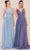 J'Adore Dresses J21014 - V-Neck A-Line Long Dress Special Occasion Dress