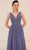 J'Adore Dresses J21014 - V-Neck A-Line Long Dress Special Occasion Dress
