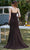 J'Adore Dresses J21020 - Straight Across Neck Long Dress Special Occasion Dress