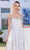 J'Adore Dresses J21028 - Strapless Straight Across Neck Long Dress Special Occasion Dress