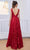 J'Adore Dresses J21038 - Sleeveless Leaf Applique Long Dress Special Occasion Dress