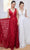 J'Adore Dresses J21038 - Sleeveless Leaf Applique Long Dress Special Occasion Dress