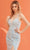 J'Adore Dresses J22023 - Deep V-Neck Embroidered Prom Gown Special Occasion Dress