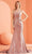J'Adore Dresses J22030 - Sleeveless Metallic Prom Dress Special Occasion Dress