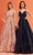 J'Adore Dresses J22047 - V-Neck Lace-Up Back Dress Special Occasion Dress